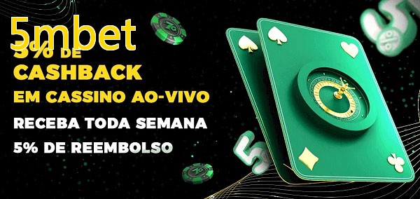 Promoções do cassino ao Vivo 5mbet